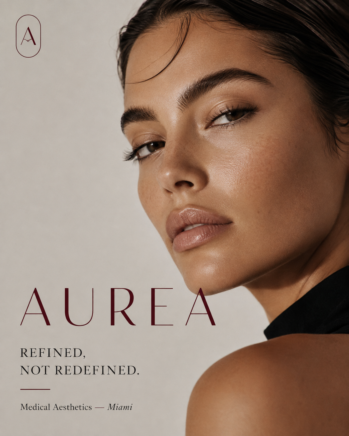 AUREA Medical Aesthetics — Refined, not redefined campaign