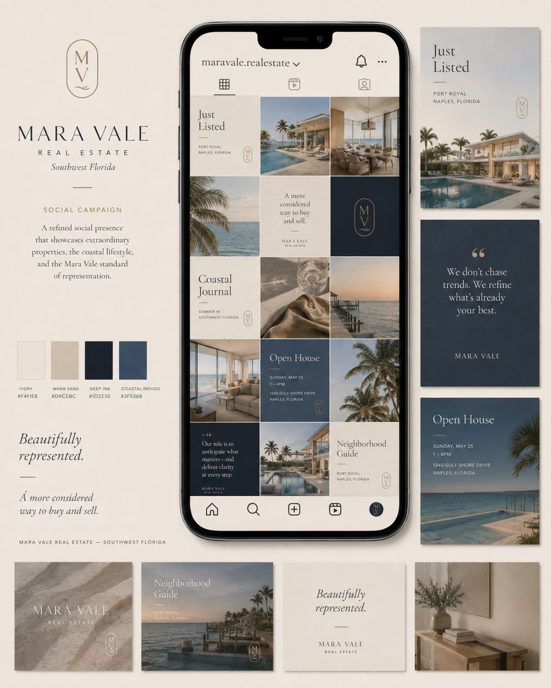Mara Vale Real Estate social campaign concept